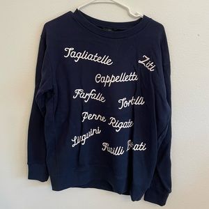 J Crew pasta crew neck - Size M